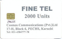 WHITE TRIAL : WFT35 FINE TEL 2000 Units (3 Lines Txt) + COMCEPT Adv. USED - Pakistan