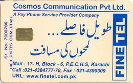 WHITE TRIAL : WFT33 FINE TEL Blue + 1000 UNITS GSM-Ufone Blue USED - Pakistan