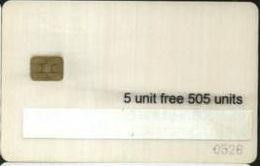 WHITE TRIAL : WAA12 5 Unit Free 505 Units (OVERPRINT) USED - Pakistan