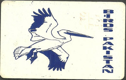 PAKMAP : WP05C04 30 Birds Pakistan (Pelican) Blue USED - Pakistan