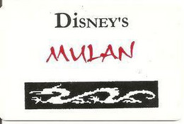 PAKMAP : WP04DI04 30 Disney)s Disney)s MULAN USED - Pakistan