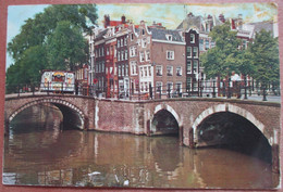 NETHERLANDS HOLLAND AMSTERDAM 7 BRIDGES PLAZ BUILDING HOUSE MUSEUM ART VINTAGE POSTCARD PC CPM CARTOLINA - Schiermonnikoog