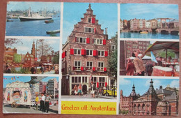 NETHERLANDS HOLLAND AMSTERDAM MULTI VIEW VINTAGE POSTCARD PC CPM CARTOLINA - Culemborg