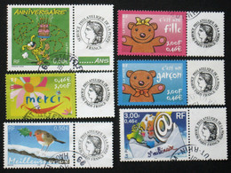 PERSONNALISES  Cote 30€ - Used Stamps