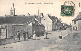 21-376 : SANTENY. RUE DE LA GARE - Santeny