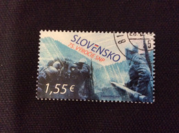 YT 772 Oblitéré 2019 Slovaquie 75 Ans Du Soulèvement National Slovaque SNP 1944 - Used Stamps