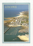 Cp , 29 ,  LESCONIL ,LESKONIL , Le Port Et Les Plages Vers LE GUILVINEC , Voyagée - Lesconil