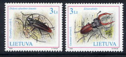 LITHUANIA 2003 Endangered Species Set Of 2   MNH / **.  Michel 819-20 - Litauen