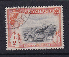 Swaziland: 1961   QE II - Pictorial - Decimal Currency   SG78   ½c    Used - Swaziland (...-1967)