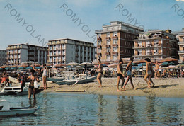 CARTOLINA   PORTO D"ASCOLI, ASCOLI PICENO, MARCHE, LUNGOMARE RINASCIMENTO-VEDUTA CON SPIAGGIA,  PORTO, NON VIAGGIATA - Ascoli Piceno