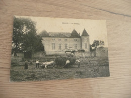 CPA 71 Saône Et Loire  Davayé Le Château Travaux Agricoles Agriculture - Autres & Non Classés