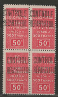 Algérie YT Colis-Postaux 23 En Bloc De 4 Neufs Sans Charnière - XX - MNH - Parcel Post