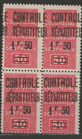 Algérie YT Colis-Postaux 24 En Bloc De 4 Neufs Sans Charnière - XX - MNH - Paquetes Postales