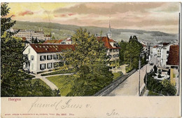 HORGEN: Dorfpassage Coloriert 1904 - Dorf