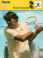 Fiche Sports: Tennis - Ricardo Pancho Gonzales (USA) Le Plus Grand, Vainqueur Forest Hill 1948 1949 - Sport