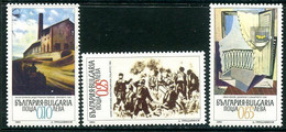 BULGARIA 2002 Paintings MNH / **.  Michel 4554-56 - Nuevos