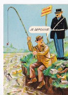 CPSM Pêche Gendarme Pollution - Humour