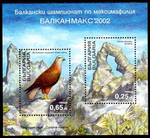 BULGARIA 2002 BALKANMAX Block MNH / **.  Michel Block 253 - Ungebraucht
