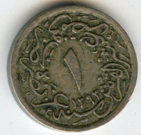 Egypte Egypt 1/10 Qirsh 1293 / 25 ( 1899 ) KM 289 - Egypt