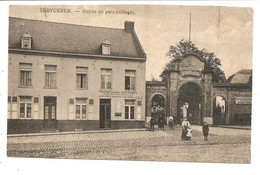 - 2329 -    TERVUREN Entree Du Parc  (carte Recoupee ) - Tervuren