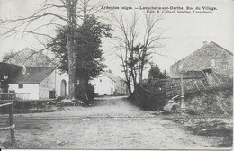 LAVACHERIE ..-- RAILS TRAM . 1907 Vers LESSIVE ( Mme Ed. DUMONT ) . Voir Verso . - Sainte-Ode