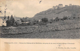 Chevreuse       78       Vue Et Ruines Du Château De La Madeleine     -  1 -         (voir Scan) - Chevreuse