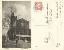 Nederland, GORINCHEM, Groote Kerk (1918) Ansichtkaart - Gorinchem