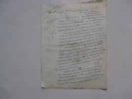 VIEUX  Notes Manuscrites Et Paraphées De Jacques CHASTENET De L'Académie Française - La France En Amérique Latine - Autografi