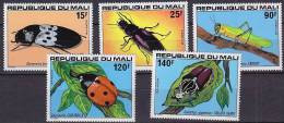 MALI Insectes, Insecte, Insect, Insects, Insectos, Insekten, Coccinelle, Yvert 311/15 Neuf Sans Charniere. ** MNH - Autres & Non Classés