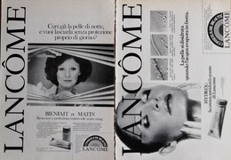 1976 - LANCOME - 2 Pag. Pubblicità Cm. 13x18 - Tijdschriften