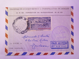 2021 - 42  Enveloppe Au Départ De TANANARIVE à Destination De TOULOUSE  1952   XXX - Airmail