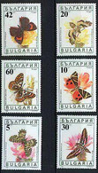 BULGARIE Papillons, Papillon, Insectes, Butterflies, Mariposas, Yvert N° 3324/29  Neuf Sans Charniere (MNH) - Butterflies