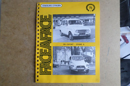 CITROËN 1973 - Doc Réservé Vendeurs - Comparatif Renault 4 Export- Citroën Dyane 6 ( Autos, Cars,Voitures ) - Cars