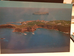 Cartolina Isola Di Ventotene Prov Latina Veduta Aerea - Latina