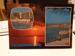 Cartolina Catanzaro Lido Vedutine  Spiaggia - Catanzaro