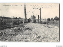 CPA 21 Gevrey Chambertin Cherchez La Gare !!!  Le Tramway Ligne De Dijon - Gevrey - Gevrey Chambertin