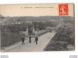 CPA 78 Bougival Montée De La Gare Et Panorama - Bougival