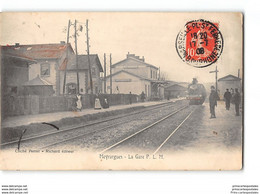 CPA 13 Meyrargues La Gare Et Le Train - Meyrargues