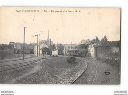 CPA 37 Fondettes Vue Générale De La Gare - Fondettes