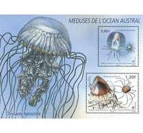 2021-01- TAAF- FSAT- Stamps Face Value Price  LES MEDUSES     MNH** - Fauna Antartica