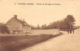 Condé-sur-Vesgre        78       Route De St Léger En Yvelines              (voir Scan) - Sonstige & Ohne Zuordnung