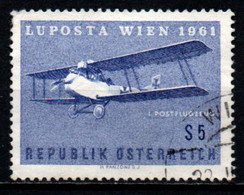 AUSTRIA - 1961 - ESPOSIZIONE "LUPOSTA" DI VIENNA - USATO - Used Stamps