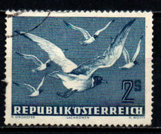 AUSTRIA - 1950 - UCCELLI IN VOLO: I GABBIANI - USATO - Used Stamps