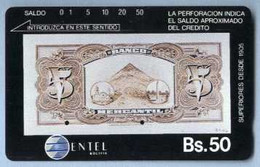 BOLIVIA : BOLTE11 Bs 50 Banco 5 MountainBanknote MINT - Bolivië