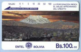 BOLIVIA : BOLTE09 Bs 100 La Paz               /Brown Rev. MINT - Bolivie