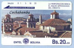 BOLIVIA : BOLTE07 Bs  20 Cochabamba           /Brown Rev. MINT - Bolivia