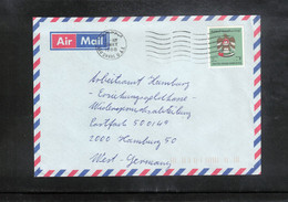 United Arab Emirates 1988 Interesting Airmail Letter - Abu Dhabi