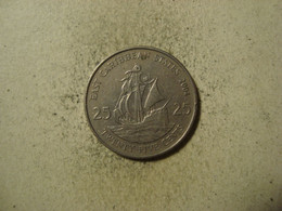 MONNAIE CARAIBES ORIENTALES 25 CENTS 2004 - East Caribbean States