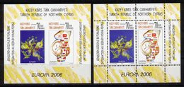 Türkisch-Zypern / Turkish Republic Of Northern Cyprus / Chypre Turc 2006 2 Blöcke EUROPA ** - 2006