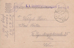 Feldpostkarte - K.k. Landwehrinfanterieregiment Wien Nr. 1 - 1915 (53708) - Briefe U. Dokumente